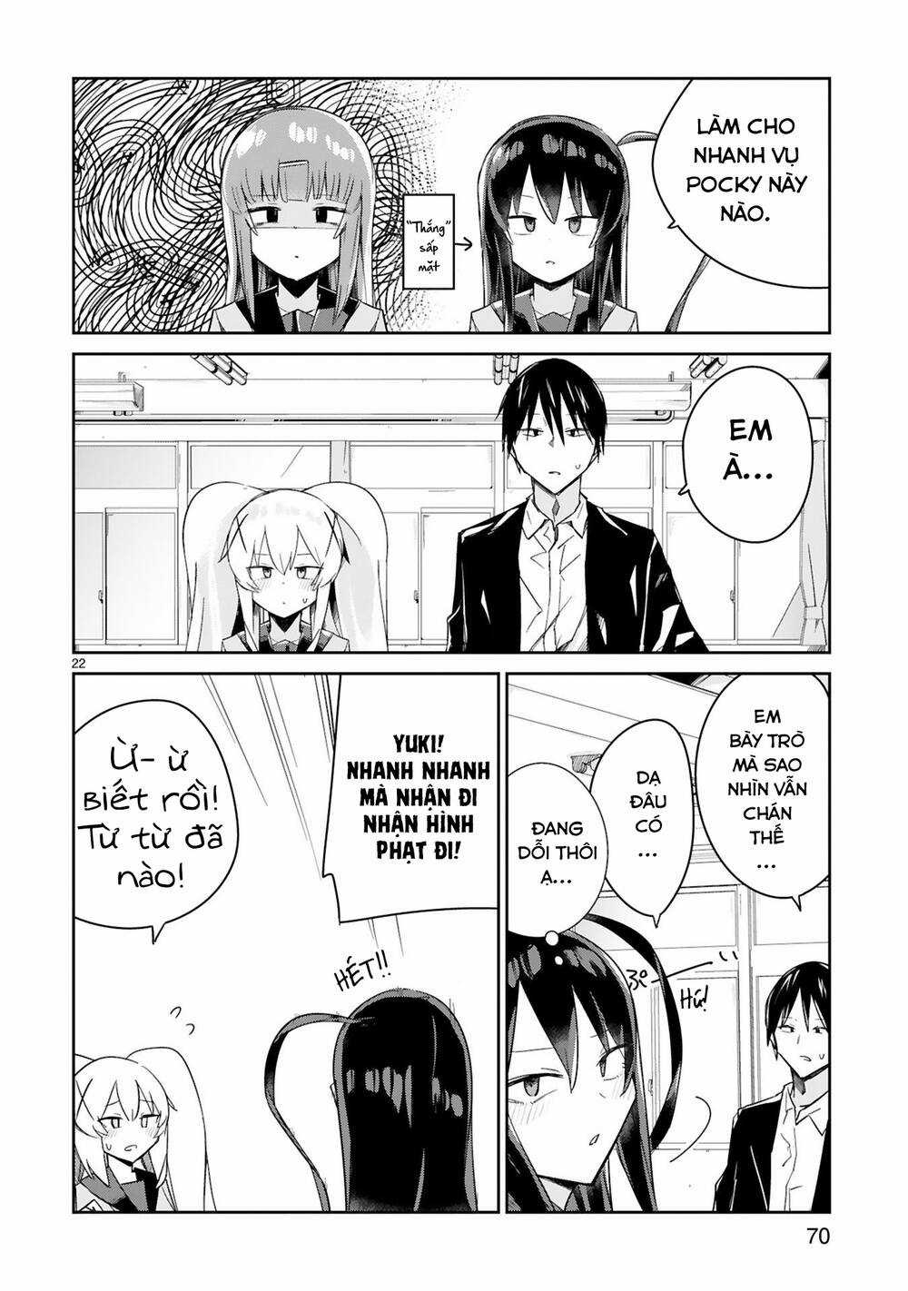 zaako zako zako zako sensei (sensei tép riu tép riu tép riu tép riuu) Chapter 4 trang 21