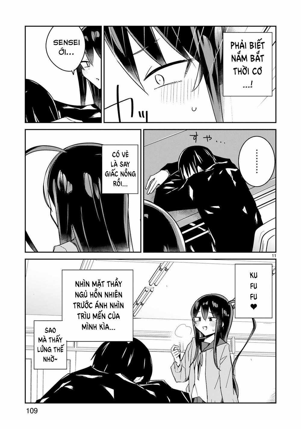 zaako zako zako zako sensei (sensei tép riu tép riu tép riu tép riuu) Chapter 6 trang 11