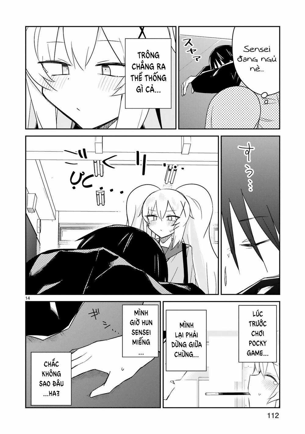 zaako zako zako zako sensei (sensei tép riu tép riu tép riu tép riuu) Chapter 6 trang 14