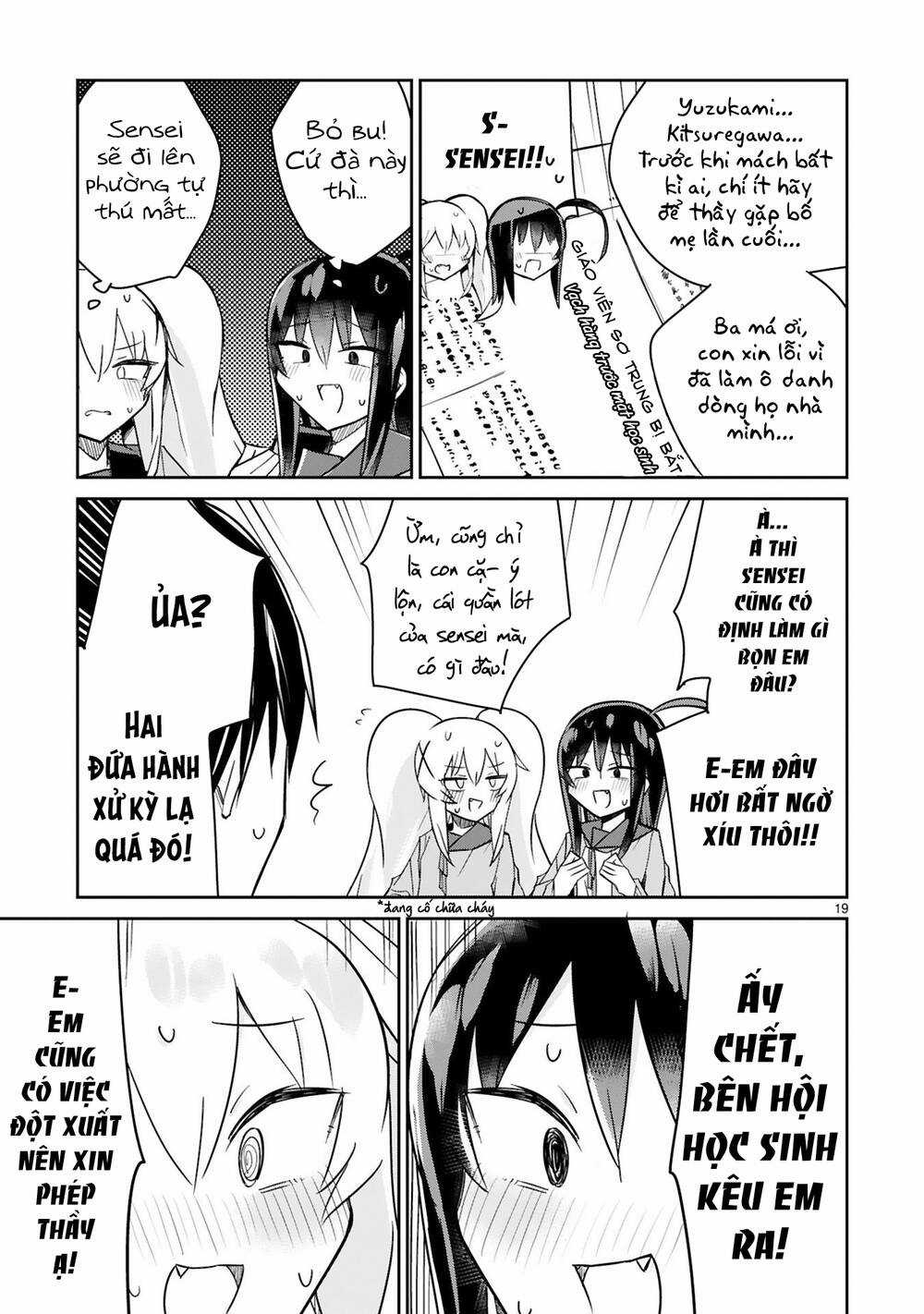 zaako zako zako zako sensei (sensei tép riu tép riu tép riu tép riuu) Chapter 6 trang 19