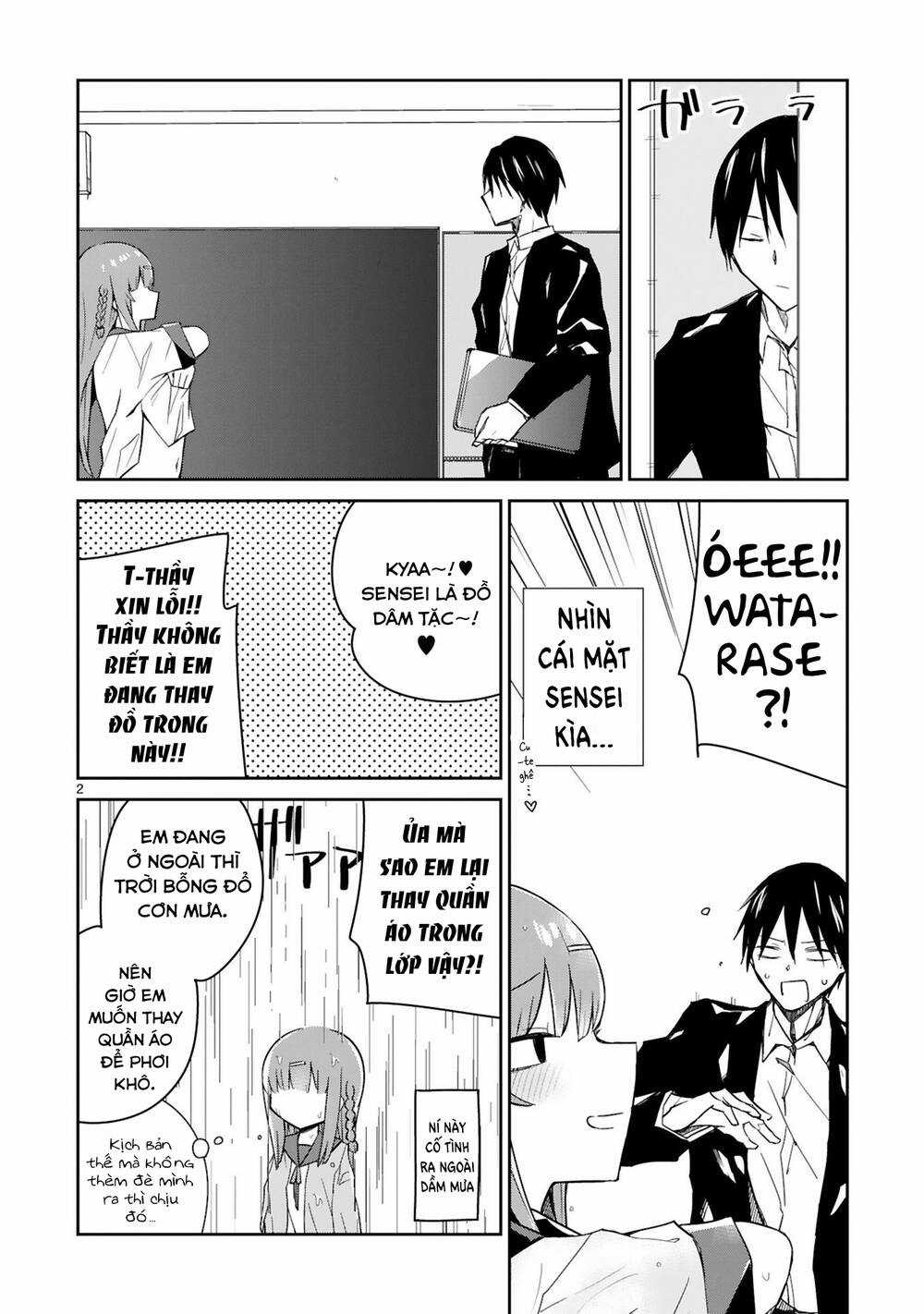 zaako zako zako zako sensei (sensei tép riu tép riu tép riu tép riuu) Chapter 6 trang 2