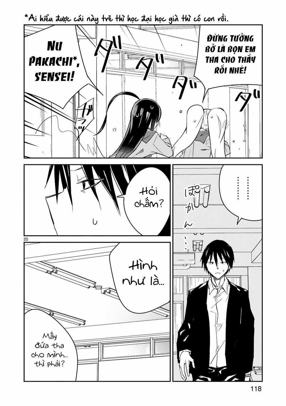 zaako zako zako zako sensei (sensei tép riu tép riu tép riu tép riuu) Chapter 6 trang 20