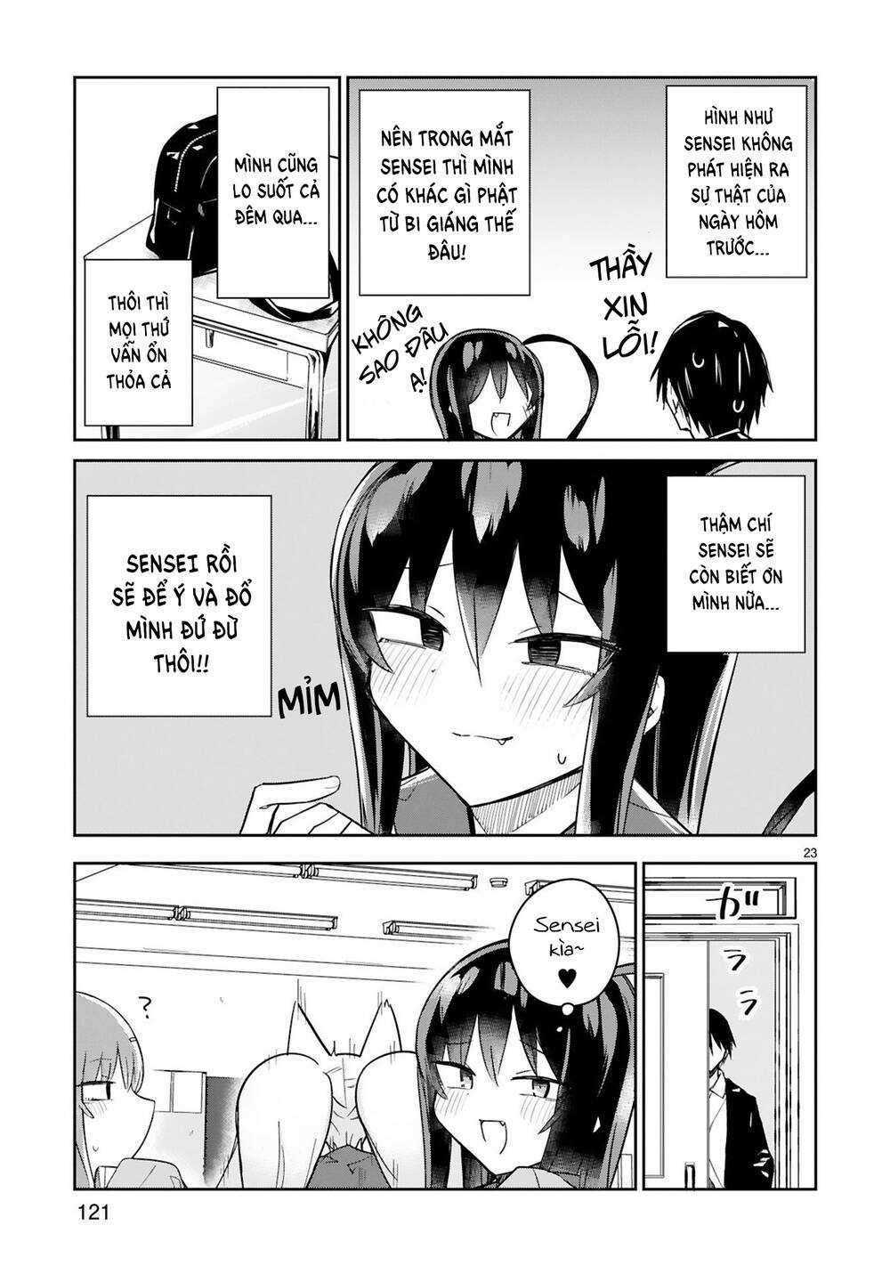 zaako zako zako zako sensei (sensei tép riu tép riu tép riu tép riuu) Chapter 6 trang 23