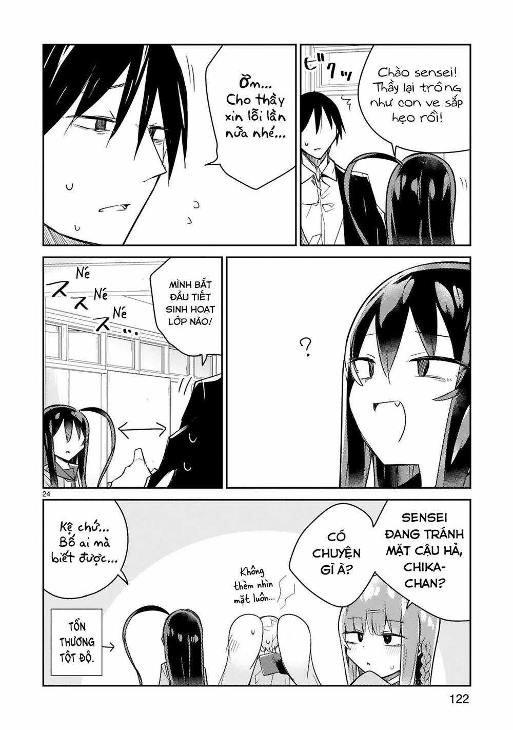 zaako zako zako zako sensei (sensei tép riu tép riu tép riu tép riuu) Chapter 6 trang 24