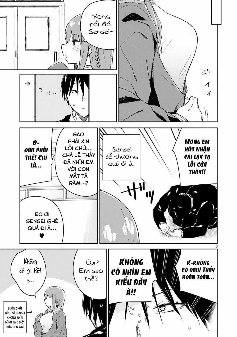 zaako zako zako zako sensei (sensei tép riu tép riu tép riu tép riuu) Chapter 6 trang 3