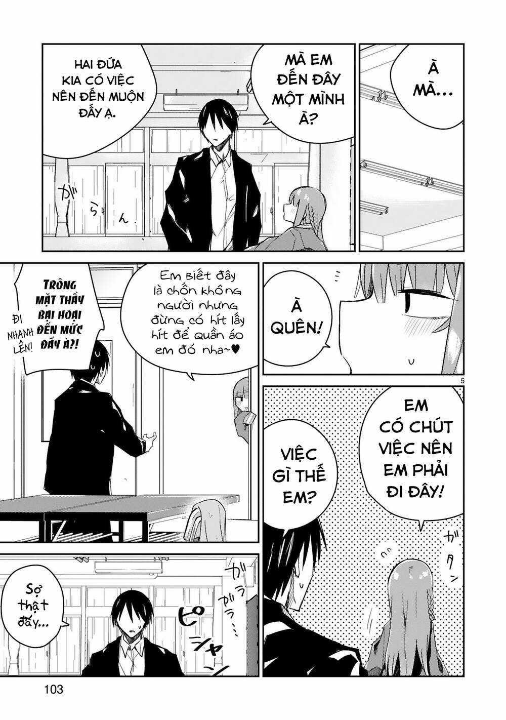 zaako zako zako zako sensei (sensei tép riu tép riu tép riu tép riuu) Chapter 6 trang 5