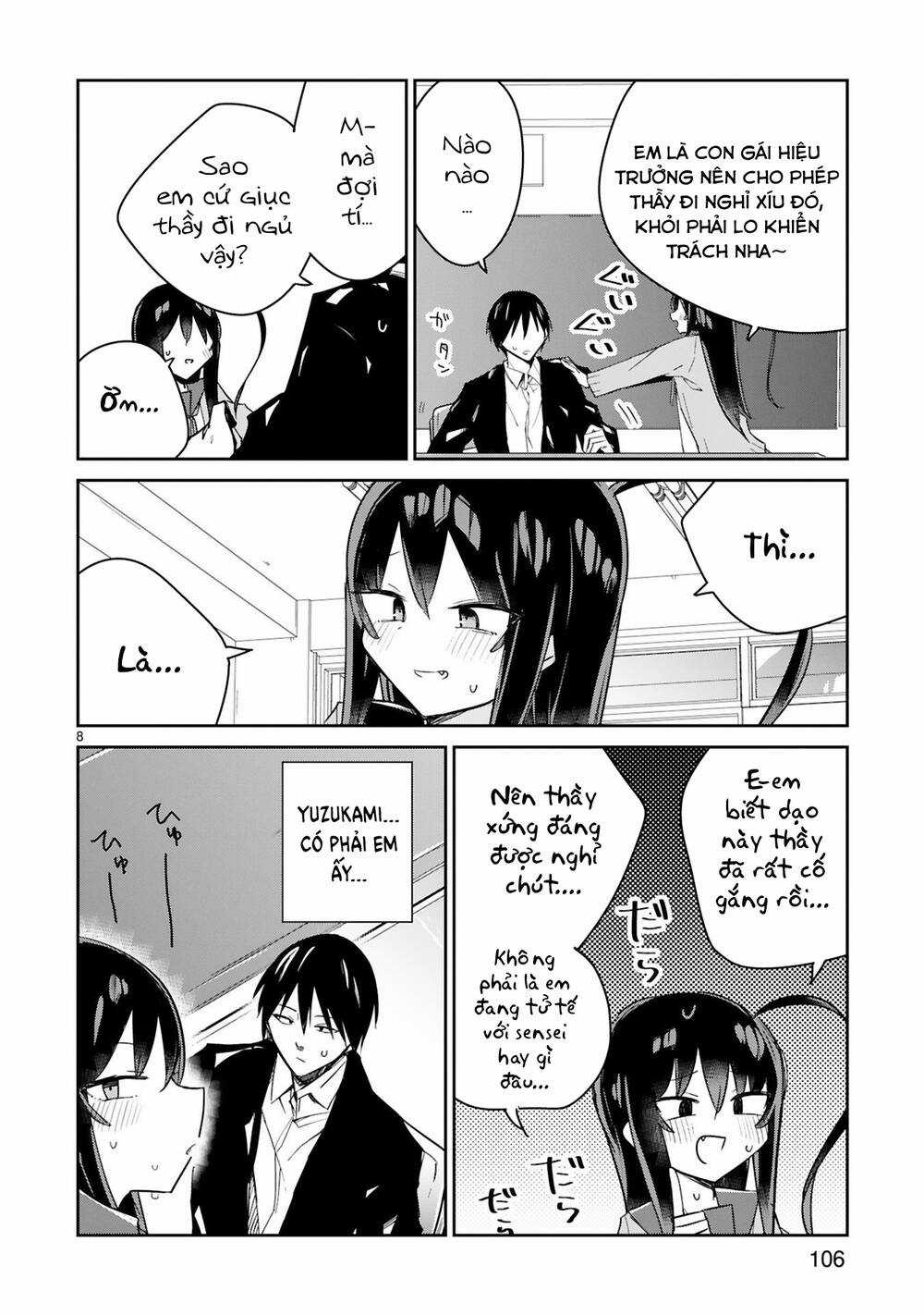 zaako zako zako zako sensei (sensei tép riu tép riu tép riu tép riuu) Chapter 6 trang 8