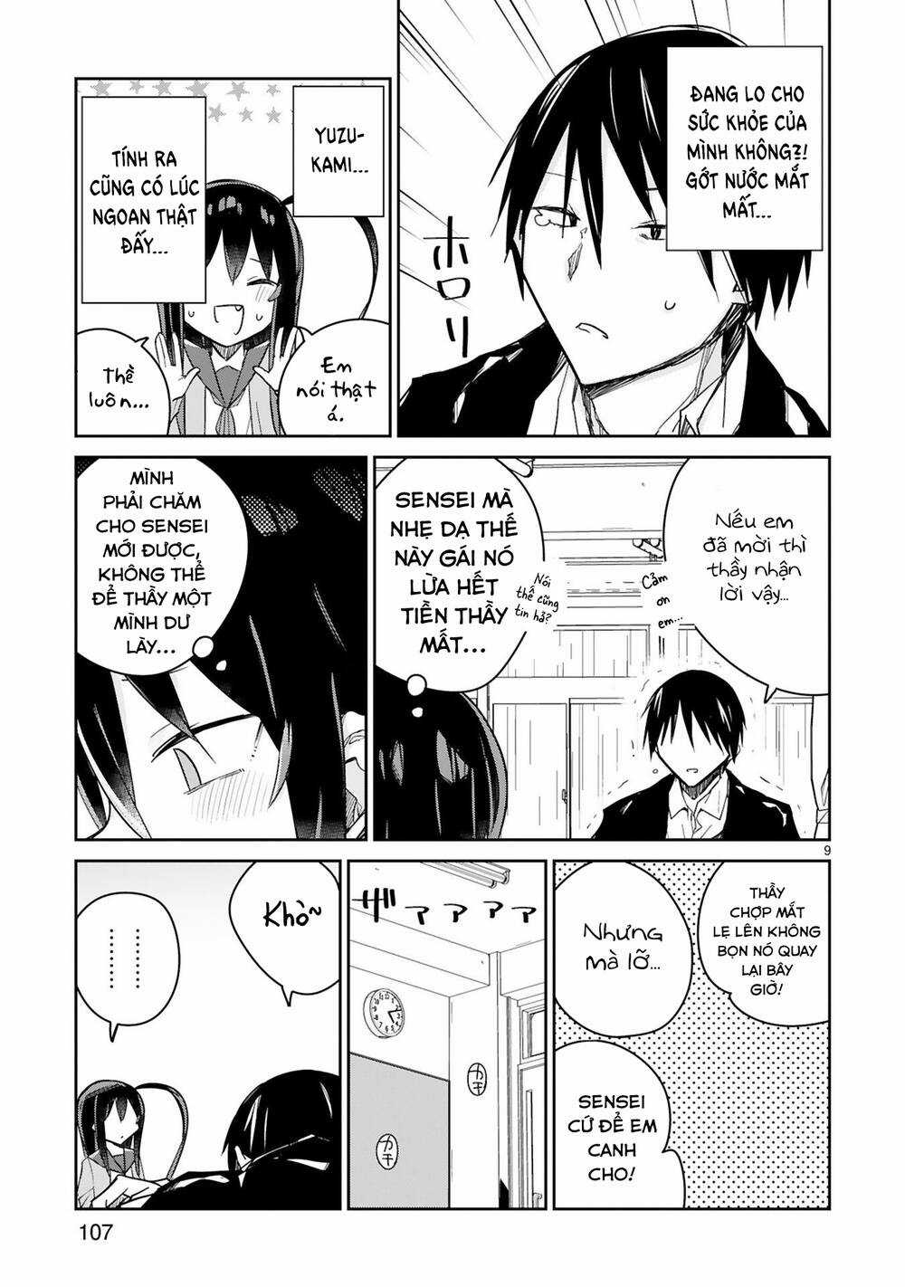 zaako zako zako zako sensei (sensei tép riu tép riu tép riu tép riuu) Chapter 6 trang 9