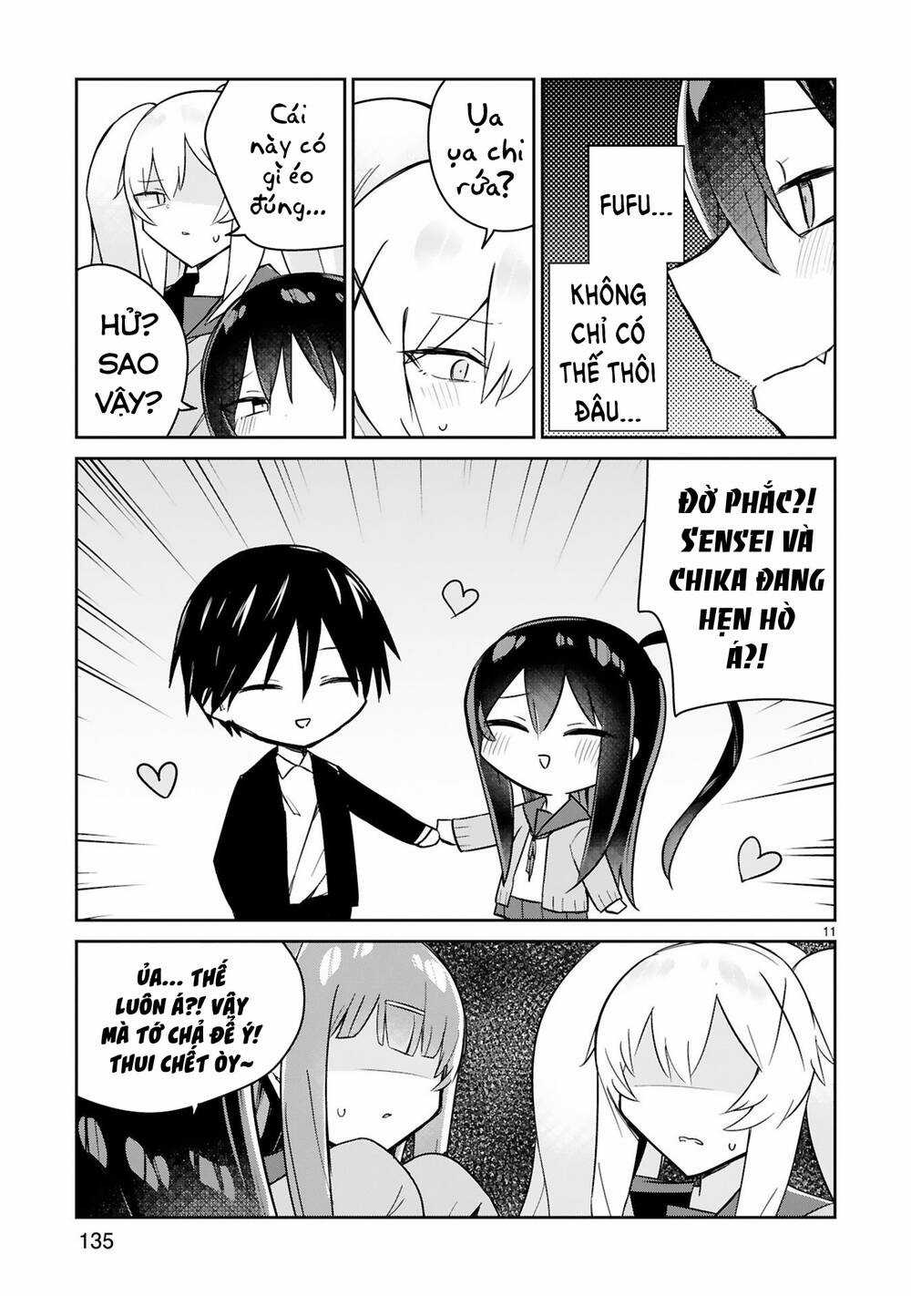 zaako zako zako zako sensei (sensei tép riu tép riu tép riu tép riuu) Chapter 7 trang 11