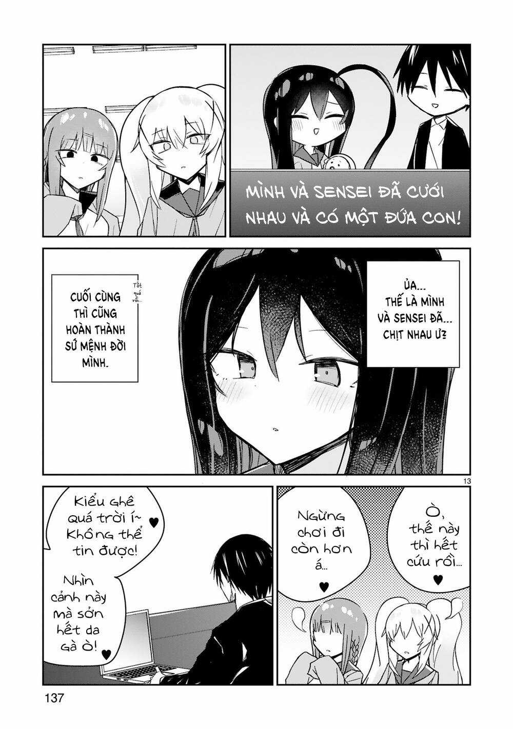 zaako zako zako zako sensei (sensei tép riu tép riu tép riu tép riuu) Chapter 7 trang 13