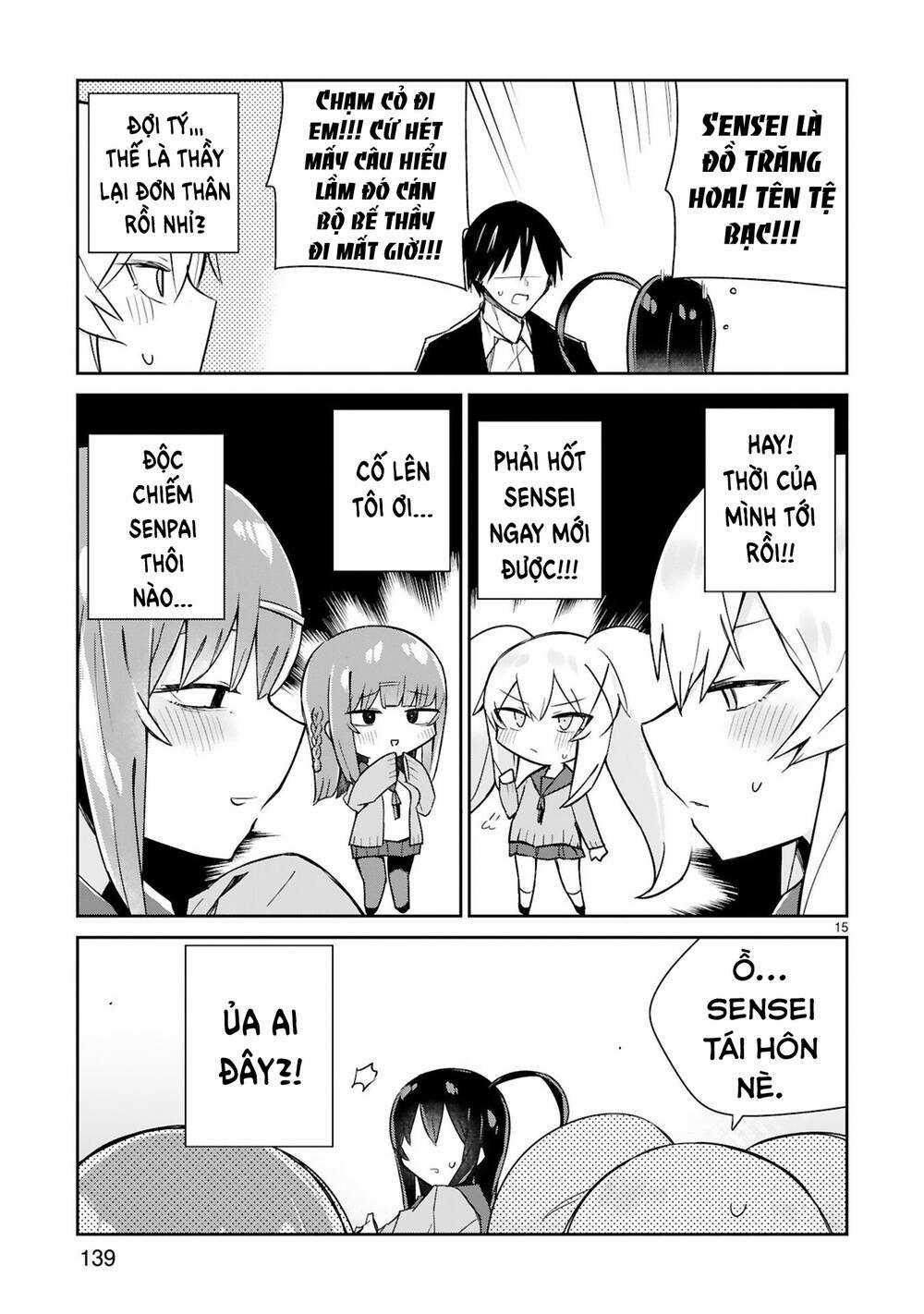 zaako zako zako zako sensei (sensei tép riu tép riu tép riu tép riuu) Chapter 7 trang 15