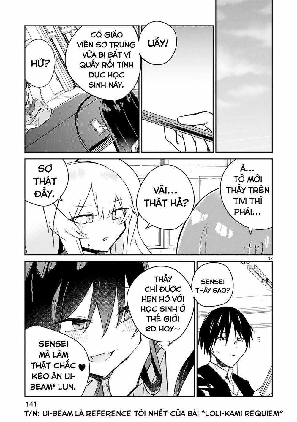 zaako zako zako zako sensei (sensei tép riu tép riu tép riu tép riuu) Chapter 7 trang 17