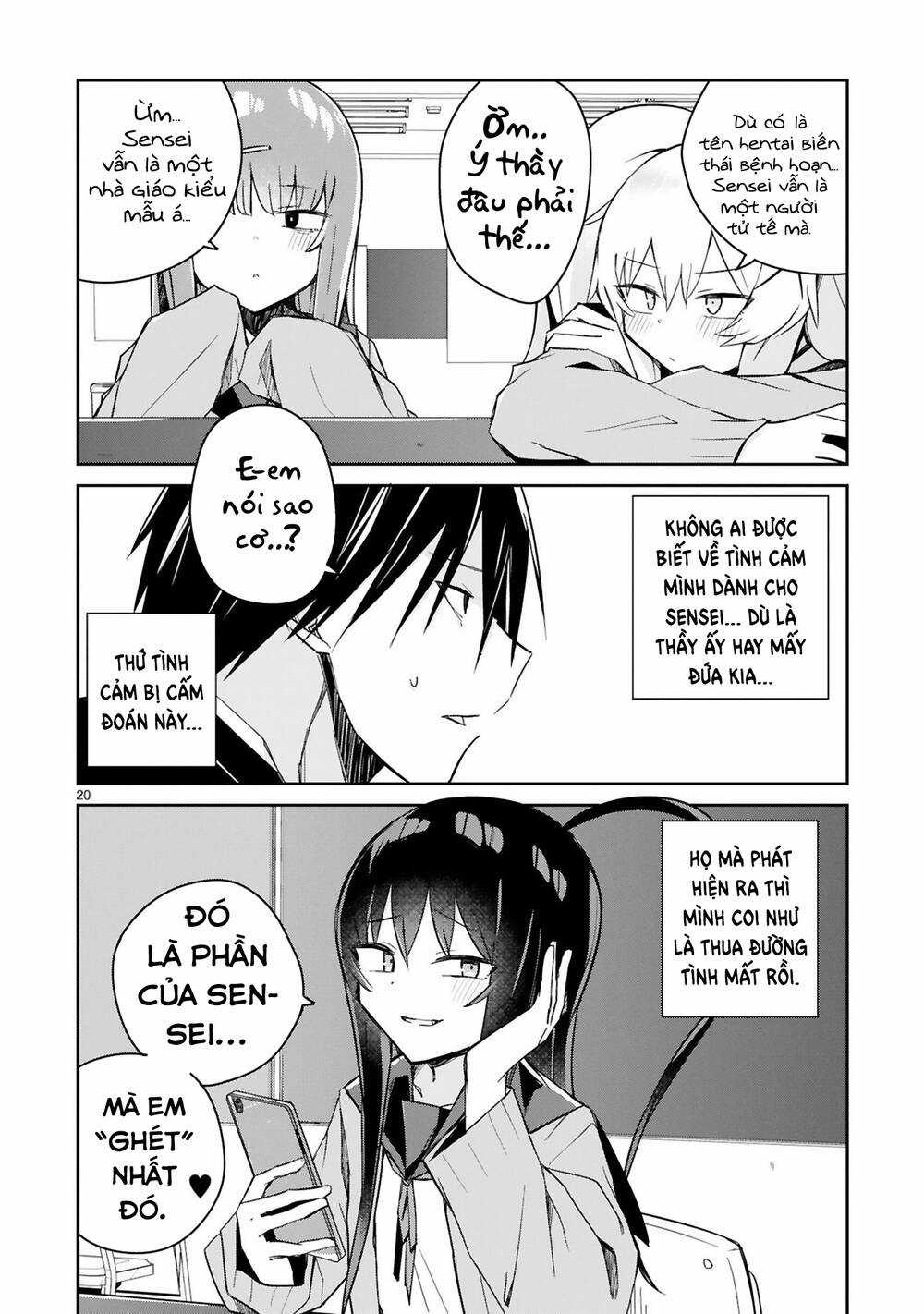 zaako zako zako zako sensei (sensei tép riu tép riu tép riu tép riuu) Chapter 7 trang 20