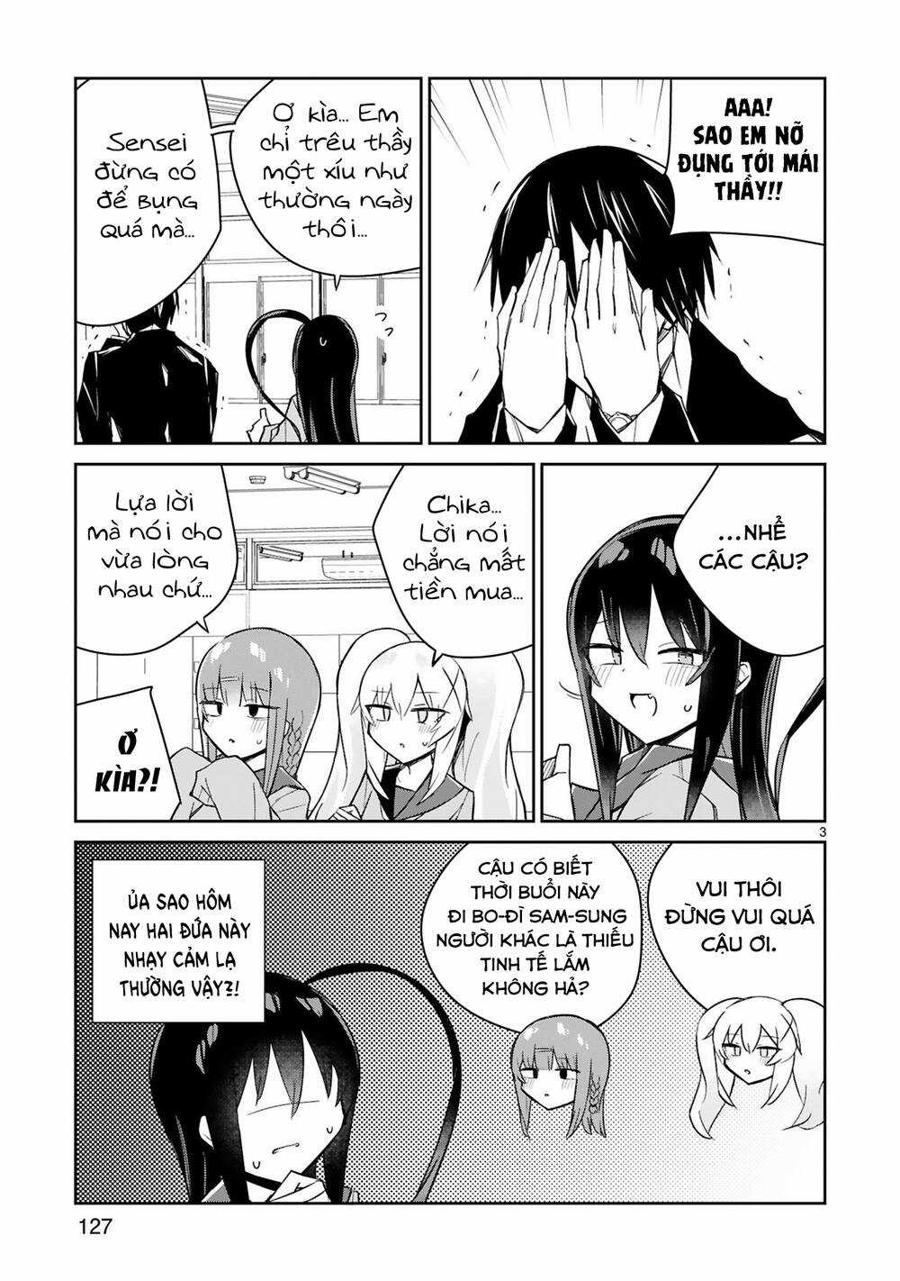 zaako zako zako zako sensei (sensei tép riu tép riu tép riu tép riuu) Chapter 7 trang 3