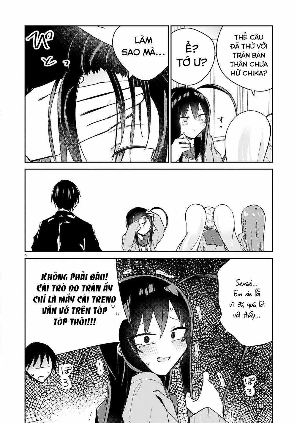 zaako zako zako zako sensei (sensei tép riu tép riu tép riu tép riuu) Chapter 7 trang 4