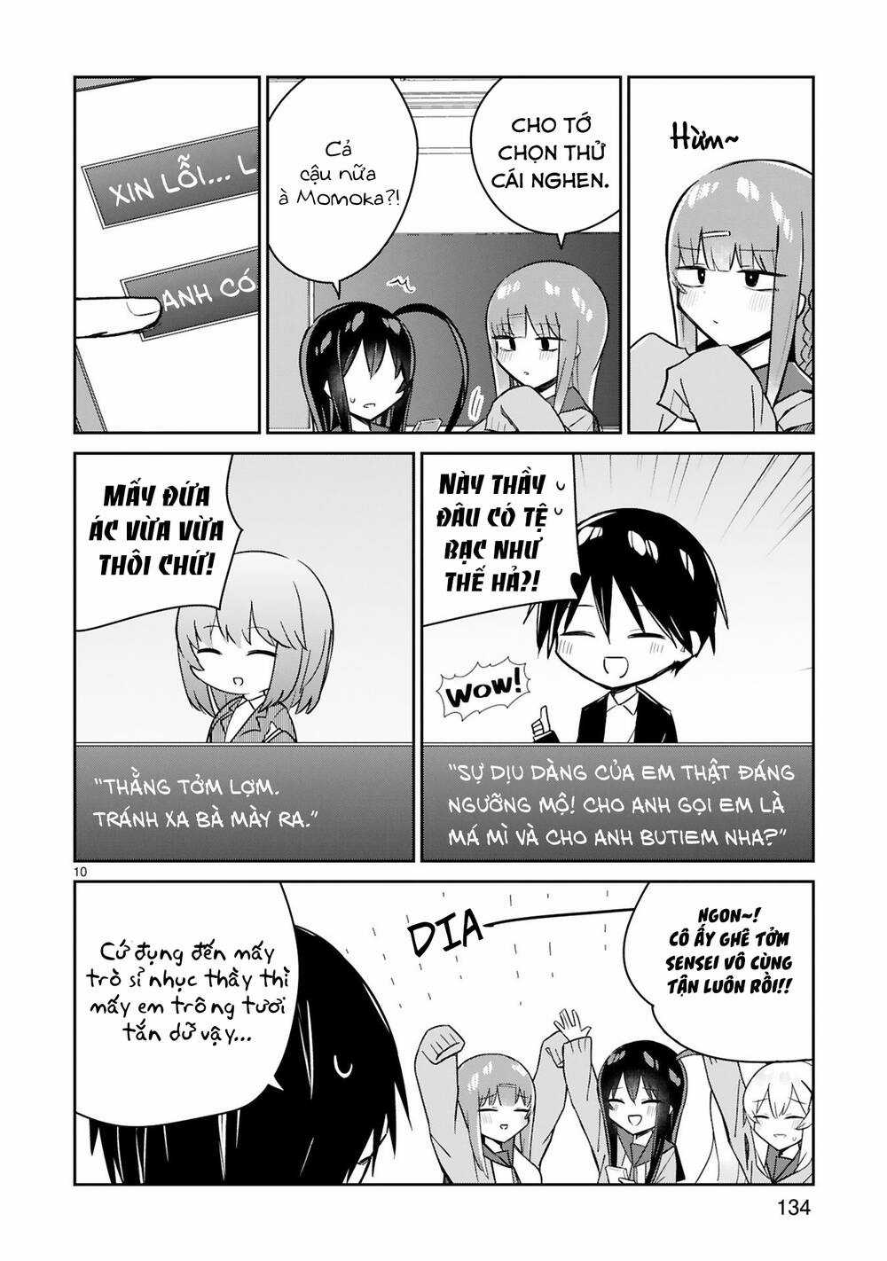 zaako zako zako zako sensei (sensei tép riu tép riu tép riu tép riuu) Chapter 7 trang 10