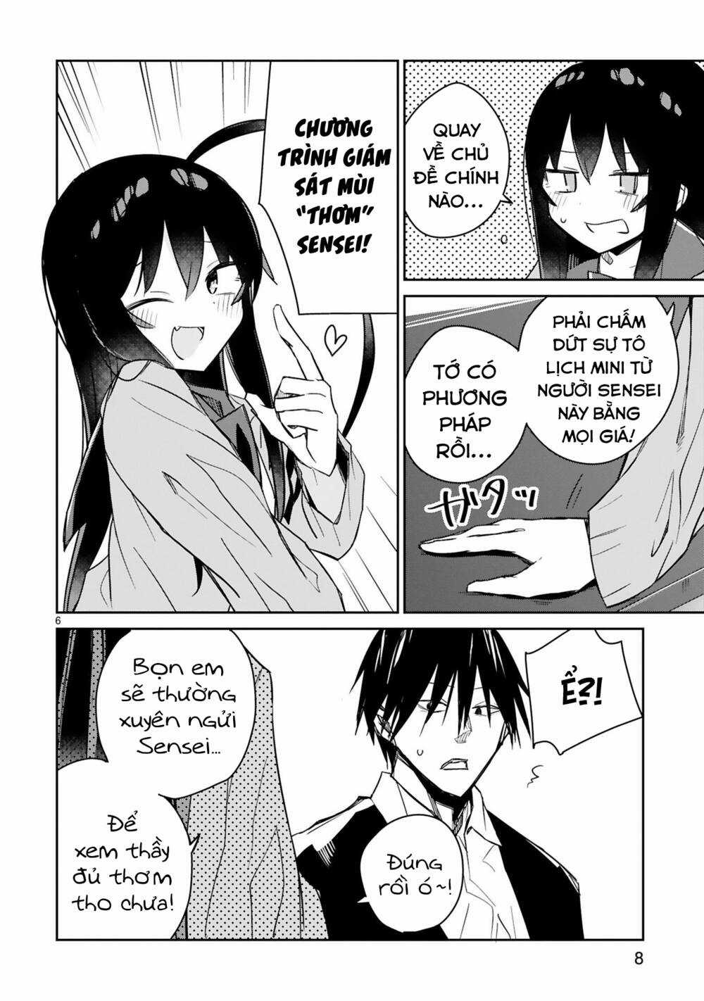 zaako zako zako zako sensei (sensei tép riu tép riu tép riu tép riuu) Chapter 8 trang 10