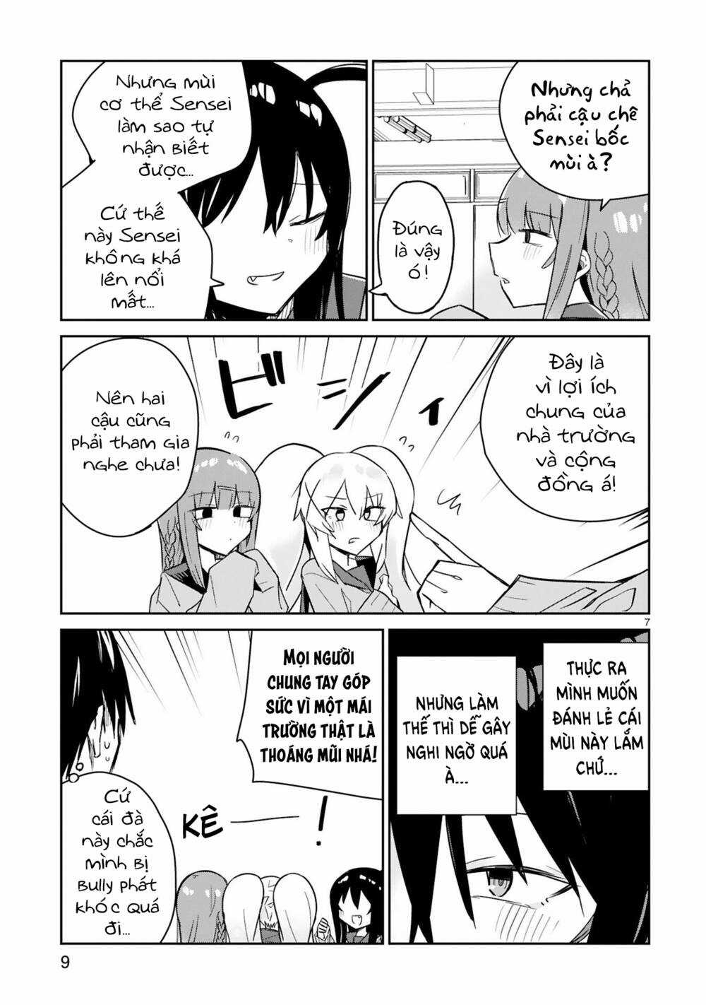 zaako zako zako zako sensei (sensei tép riu tép riu tép riu tép riuu) Chapter 8 trang 11