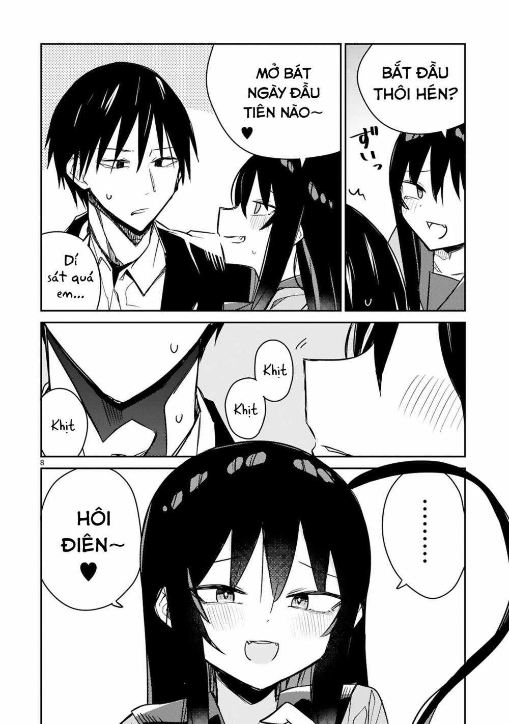 zaako zako zako zako sensei (sensei tép riu tép riu tép riu tép riuu) Chapter 8 trang 12