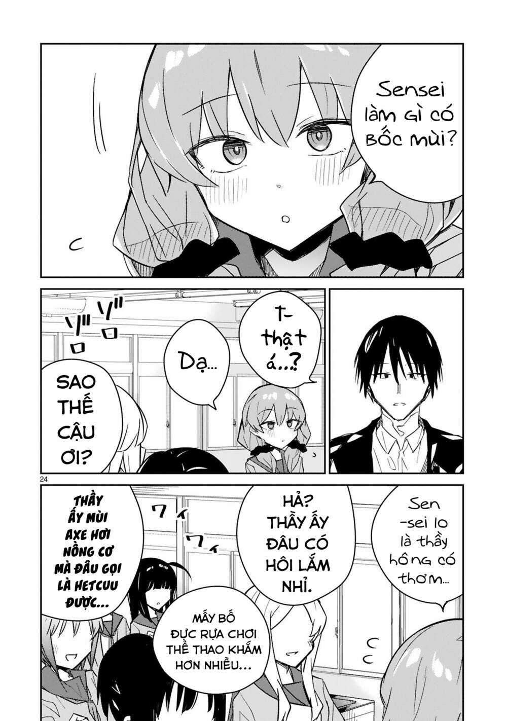 zaako zako zako zako sensei (sensei tép riu tép riu tép riu tép riuu) Chapter 8 trang 28