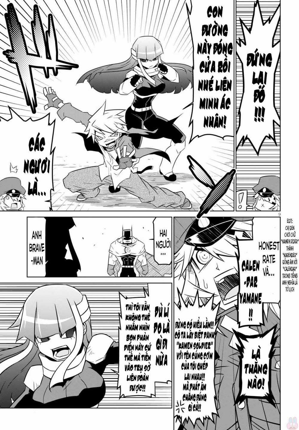 Zannen Jokanbu Black General-San Chương 61 trang 8