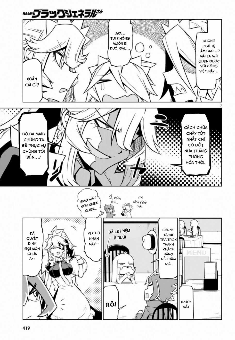 Zannen Jokanbu Black General-San Chương 98 trang 3