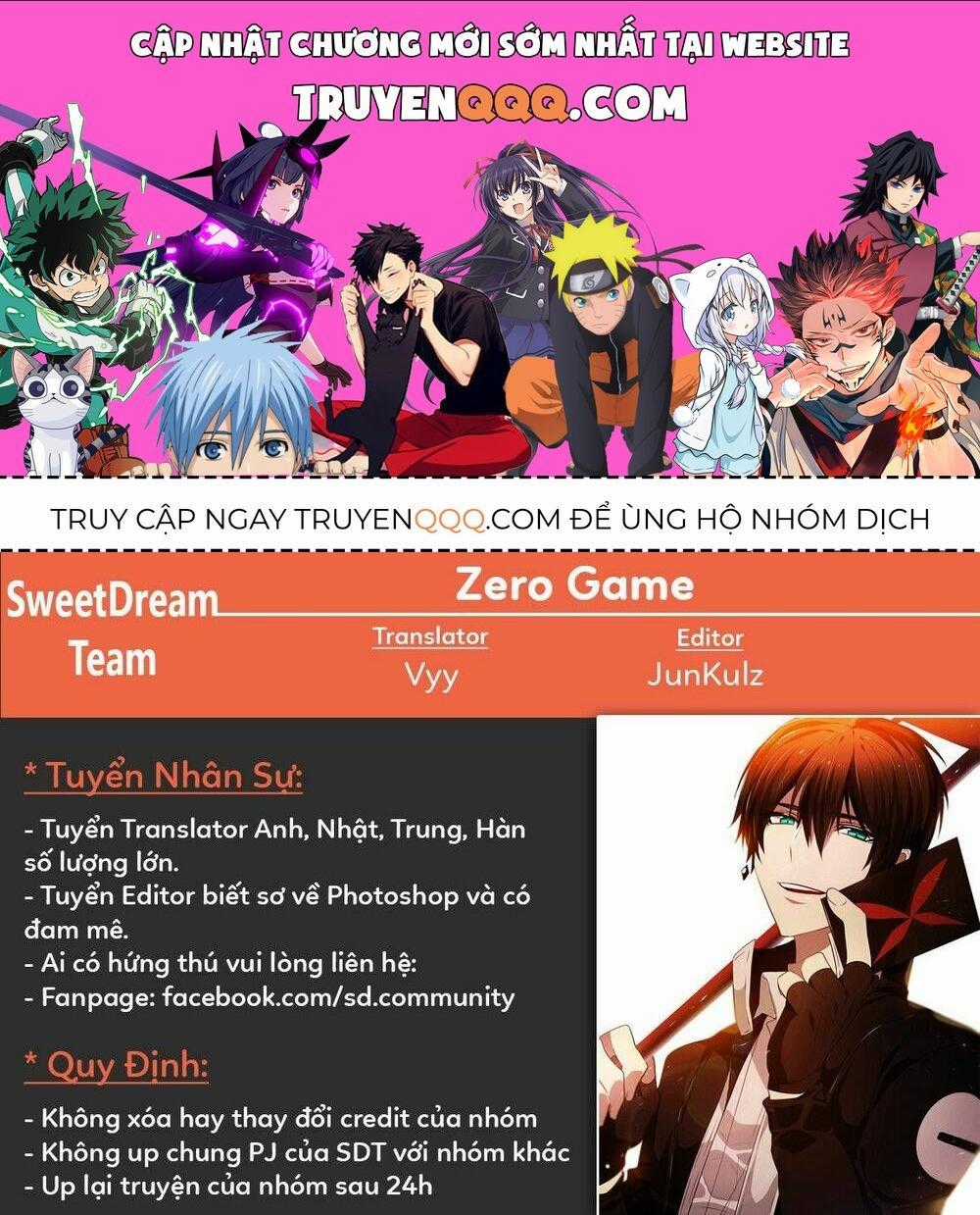 Zero Game Chương 0 trang 0