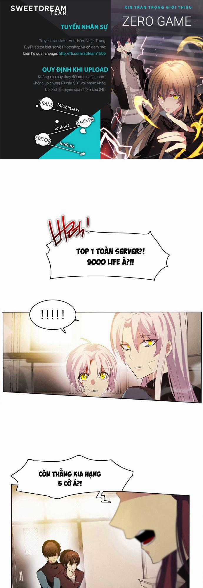 Zero Game Chương 11 trang 1