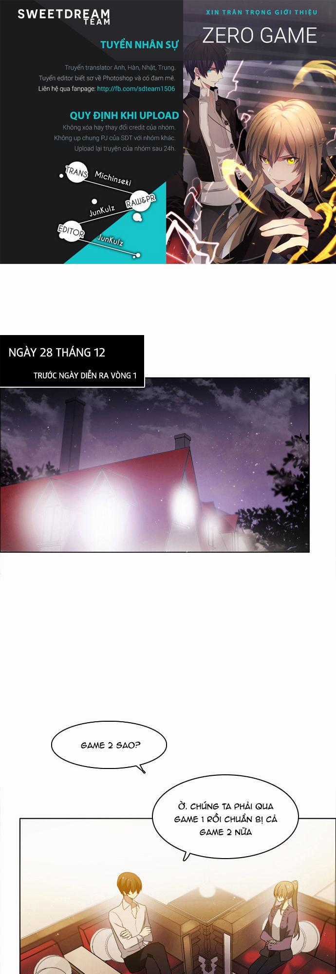 Zero Game Chương 12 trang 1