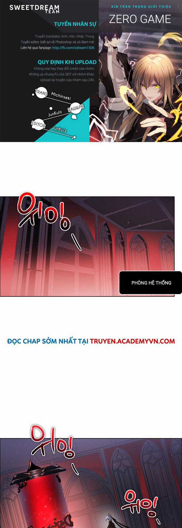 Zero Game Chương 16 trang 1