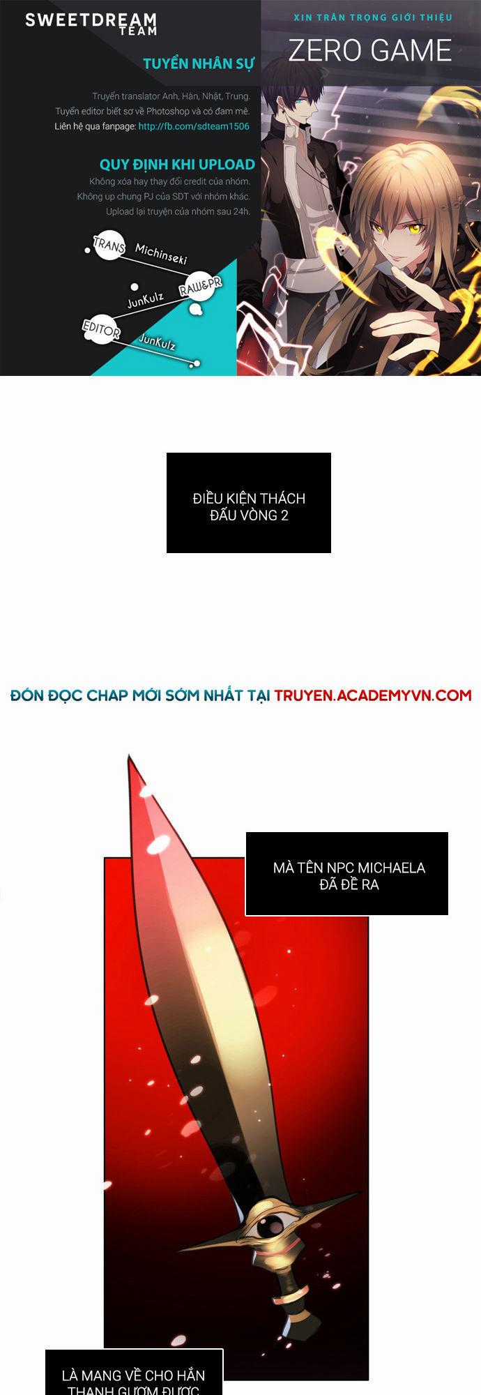 Zero Game Chương 20 trang 1