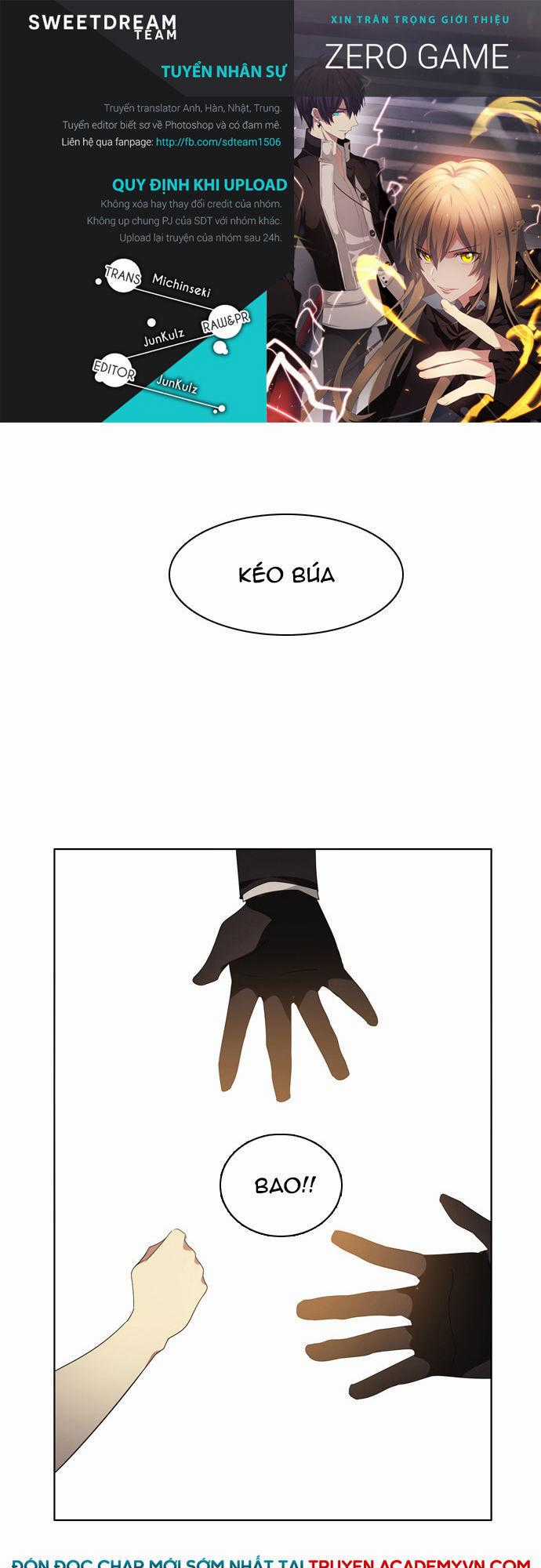 Zero Game Chương 21 trang 1