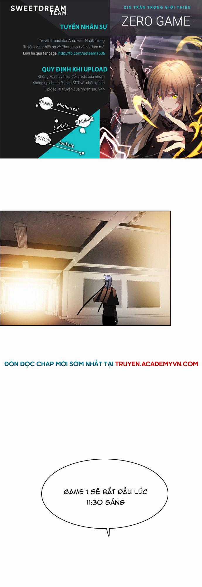 Zero Game Chương 24 trang 1