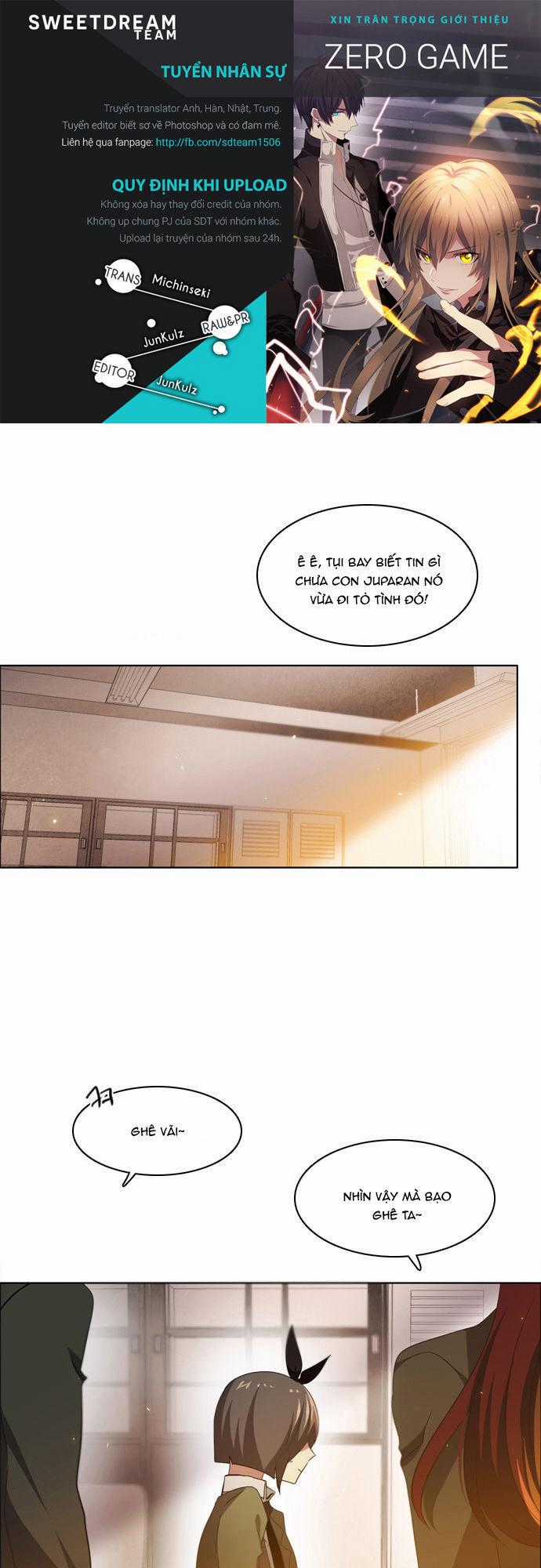 Zero Game Chương 27 trang 1