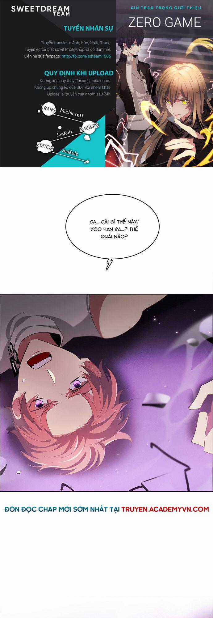 Zero Game Chương 30 trang 1