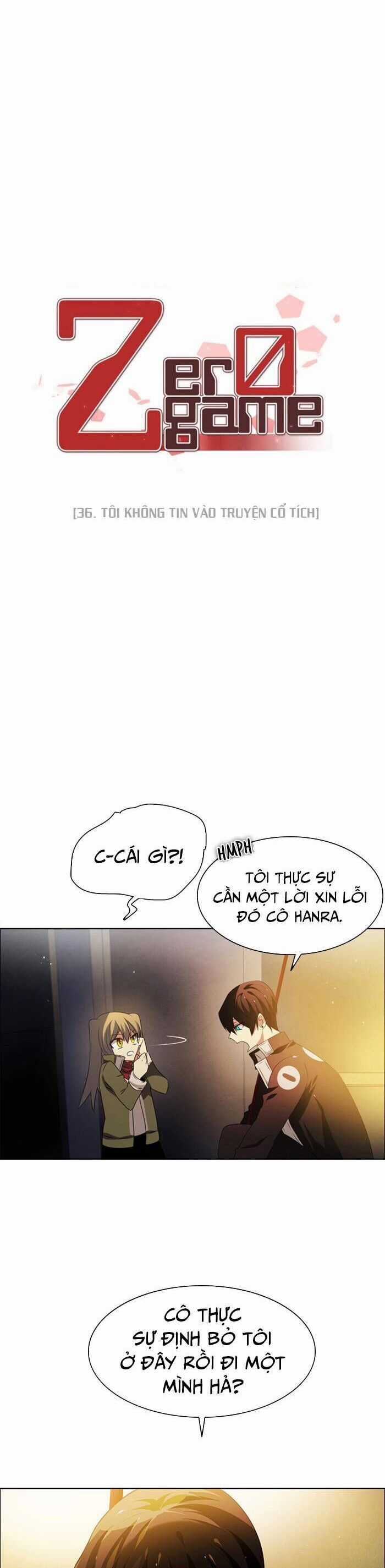 Zero Game Chương 36 trang 3