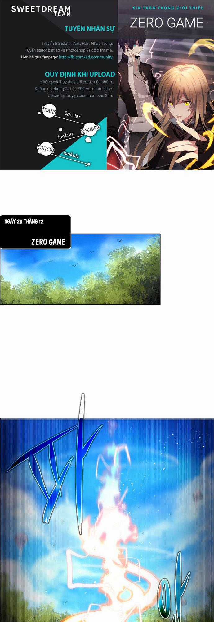 Zero Game Chương 6 trang 0