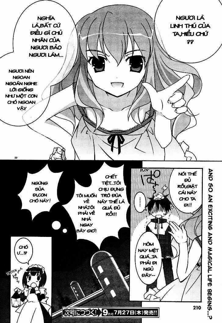 Zero No Tsukaima! Chapter 1 trang 34