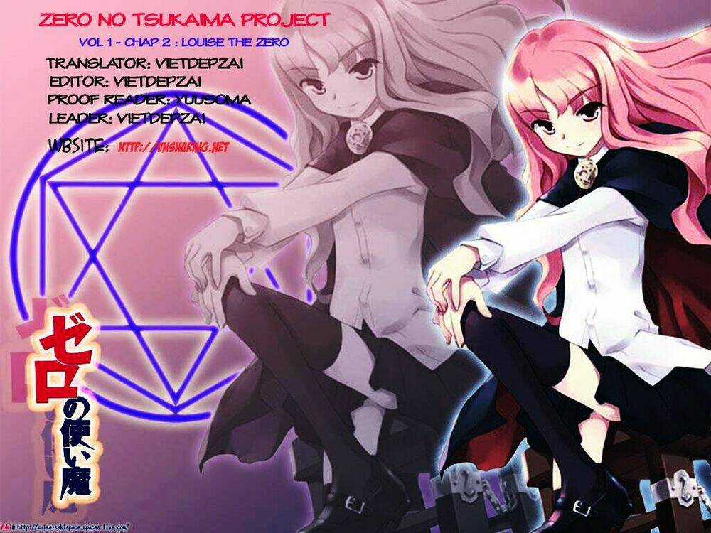Zero No Tsukaima! Chapter 2 trang 2