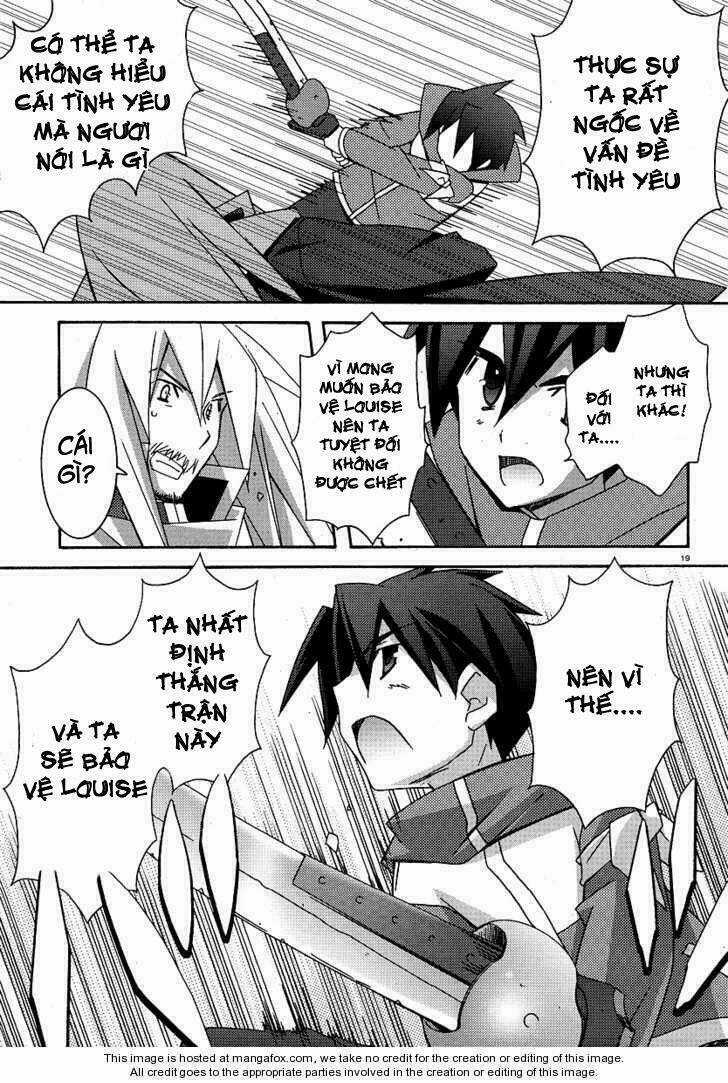 Zero No Tsukaima! Chapter 23 trang 19