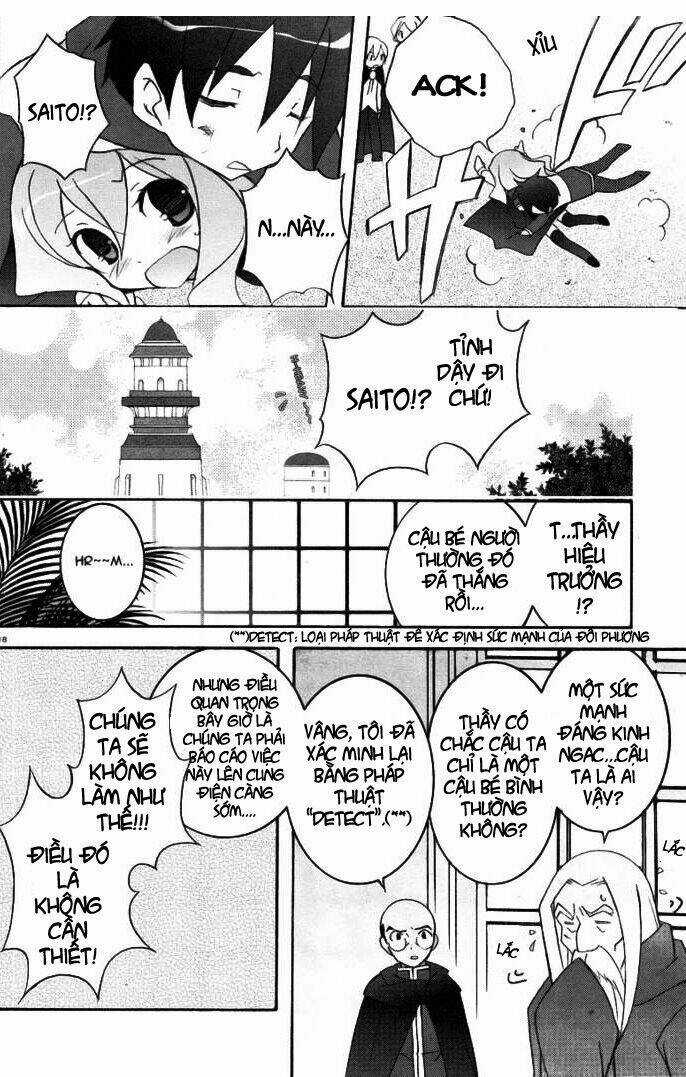 Zero No Tsukaima! Chapter 4 trang 18