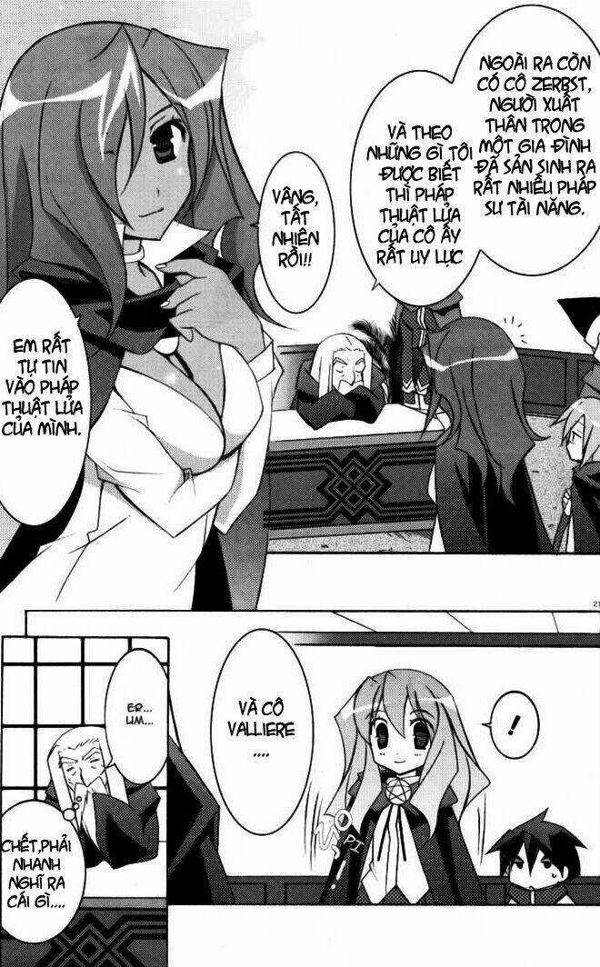 Zero No Tsukaima! Chapter 7 trang 20