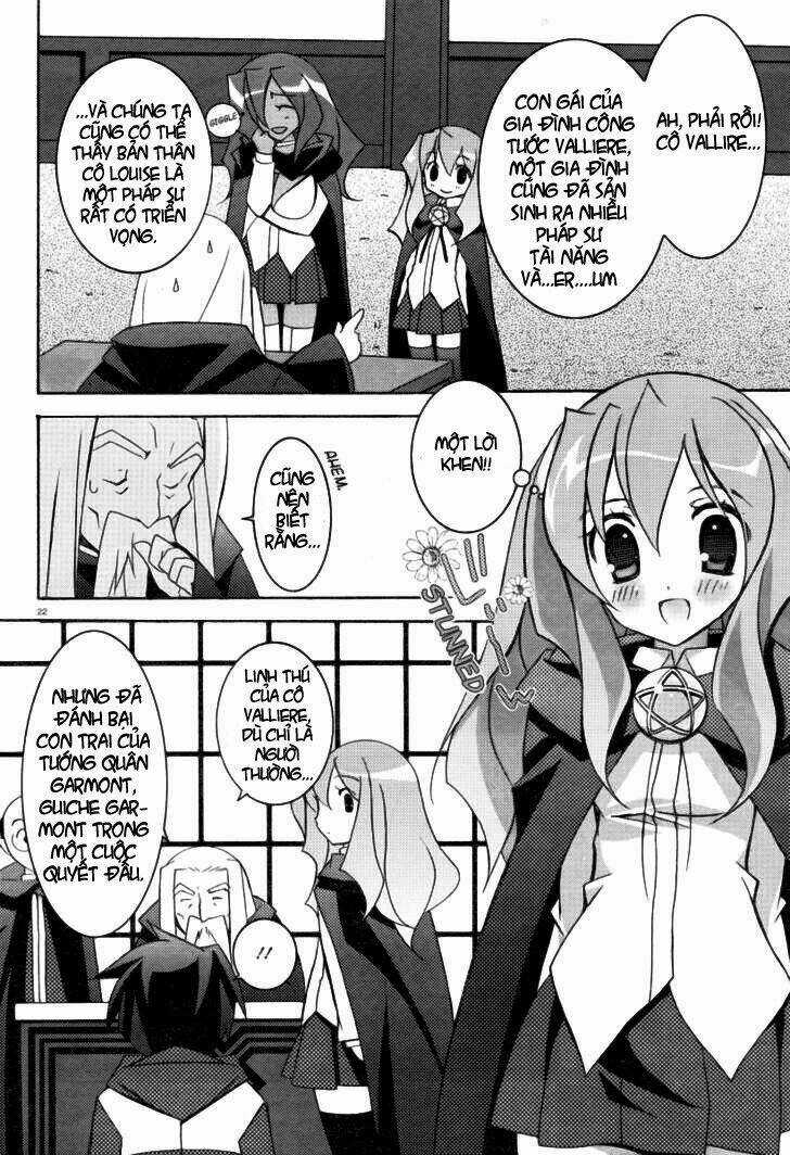 Zero No Tsukaima! Chapter 7 trang 21