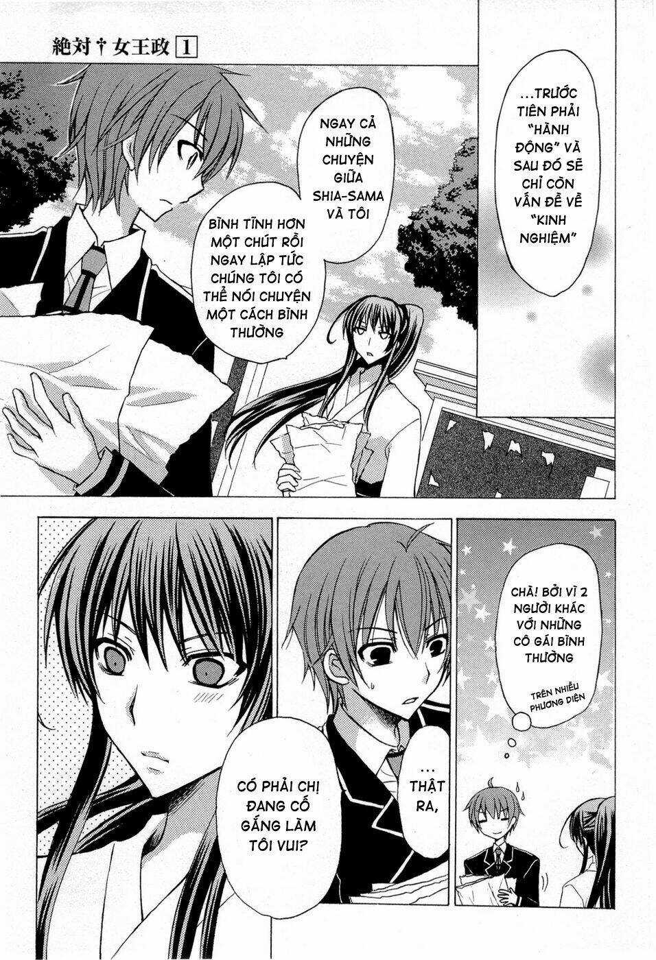 Zettai Joou Sei Chapter 3 trang 10