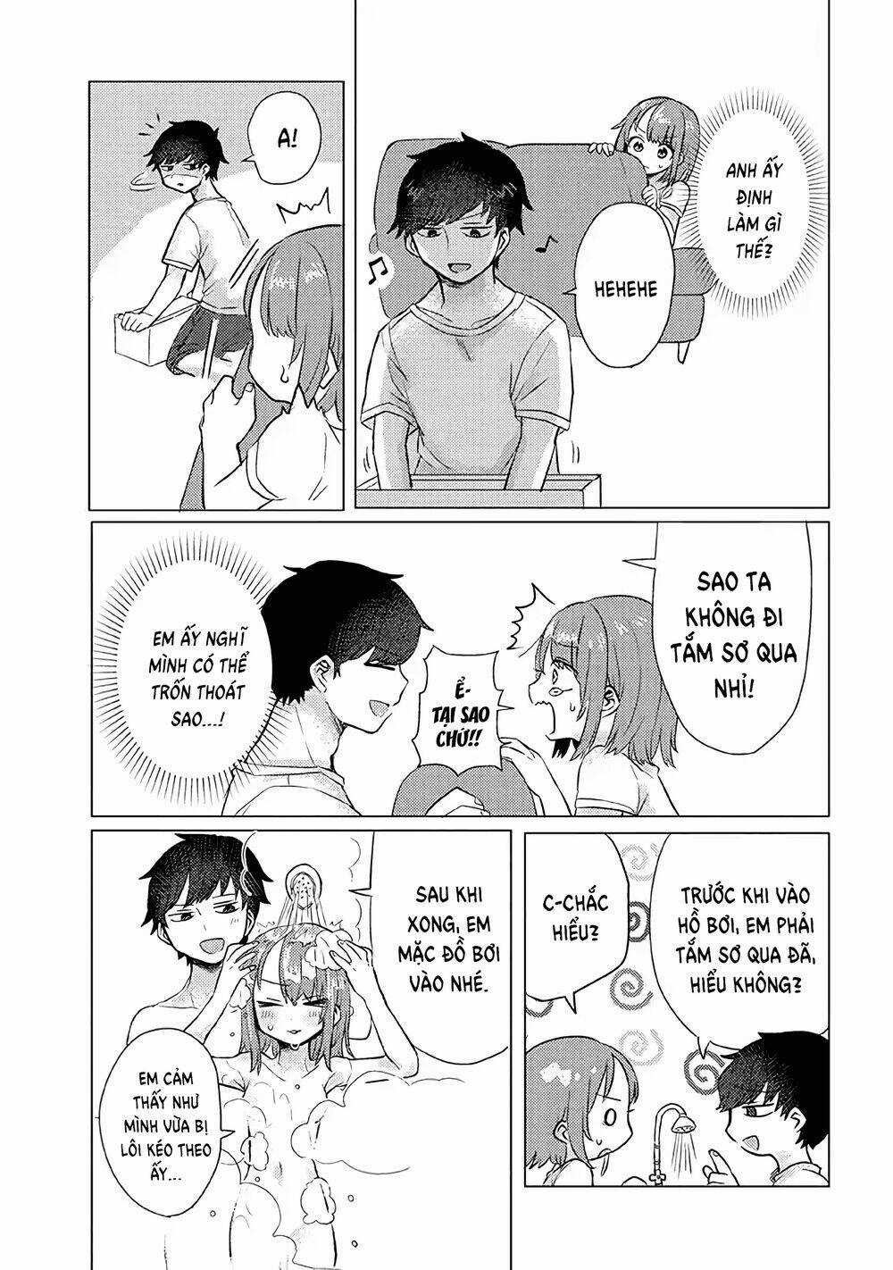 Zettai Ni Furo Ni Hairitakunai Kanojo Vs Zettai Ni Furo Ni Iretai Kareshi Chapter 15 trang 3