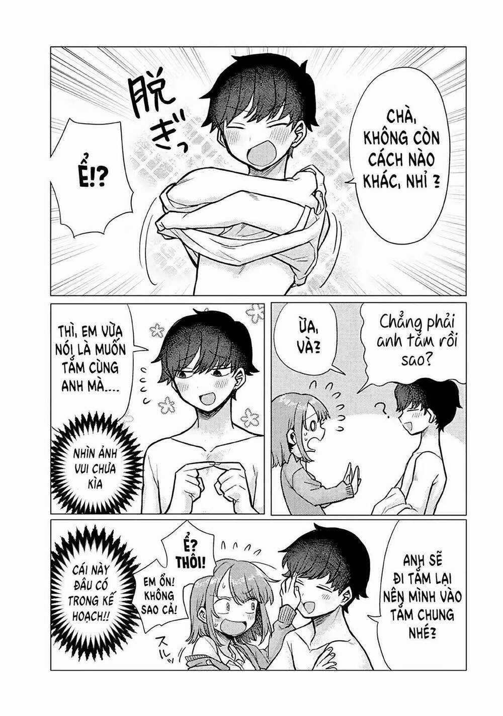 Zettai Ni Furo Ni Hairitakunai Kanojo Vs Zettai Ni Furo Ni Iretai Kareshi Chapter 21 trang 3