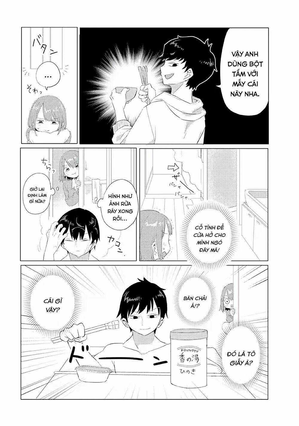 Zettai Ni Furo Ni Hairitakunai Kanojo Vs Zettai Ni Furo Ni Iretai Kareshi Chapter 3 trang 3