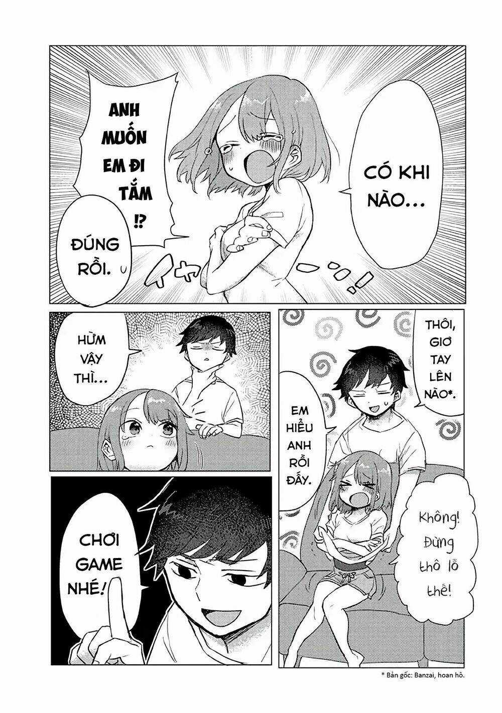 Zettai Ni Furo Ni Hairitakunai Kanojo Vs Zettai Ni Furo Ni Iretai Kareshi Chapter 9 trang 2
