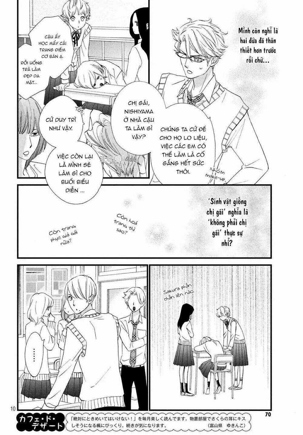 Zettai Ni Tokimeite Wa Ikenai! Chapter 10 trang 13