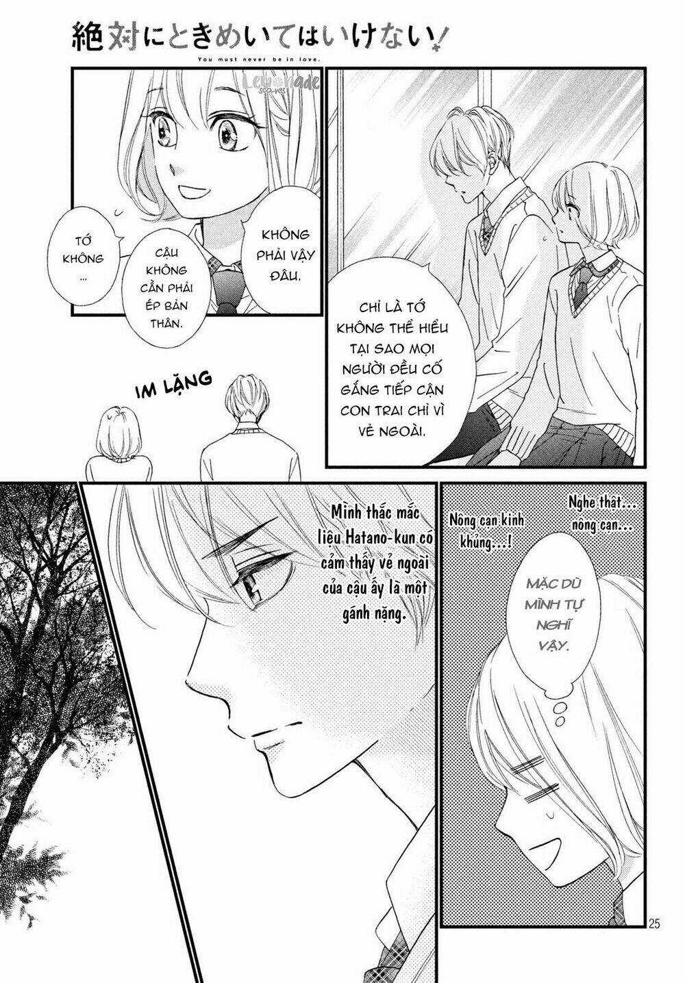 Zettai Ni Tokimeite Wa Ikenai! Chapter 11 trang 28